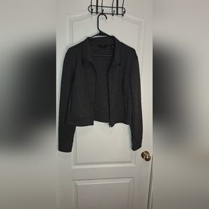 Express / dark gray lightweight jacket/